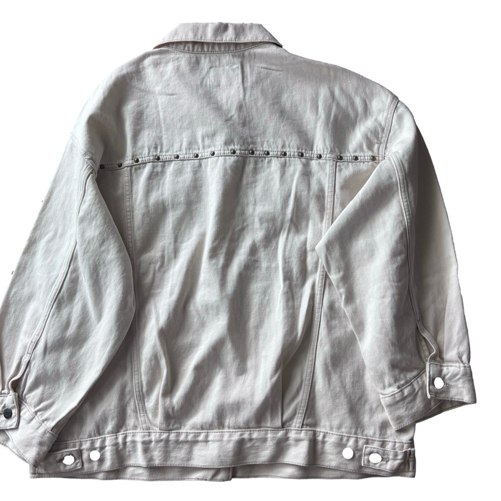 NWT oversized studded cream denim trucker
Jacket - large - Picture 4 of 4